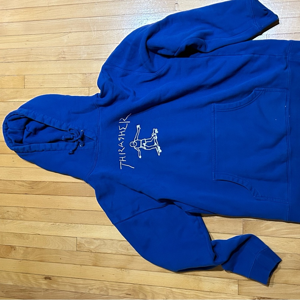 Blue Thrasher Hoodie